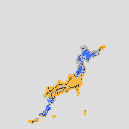 天気分布予報