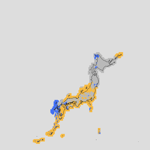天気分布予報