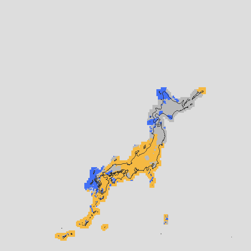 天気分布予報