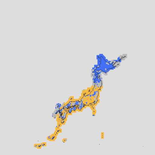 天気分布予報