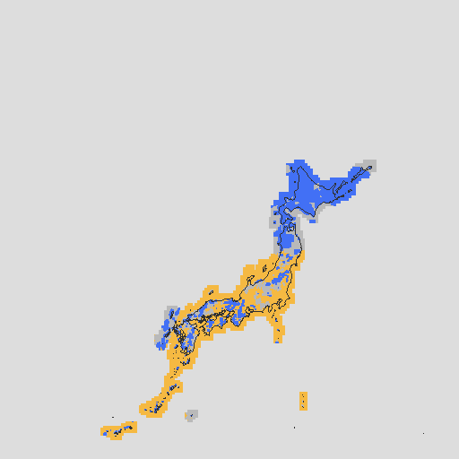 天気分布予報