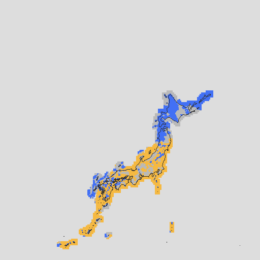 天気分布予報