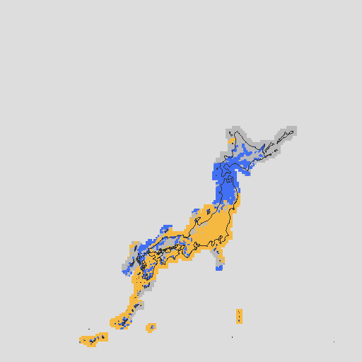 天気分布予報
