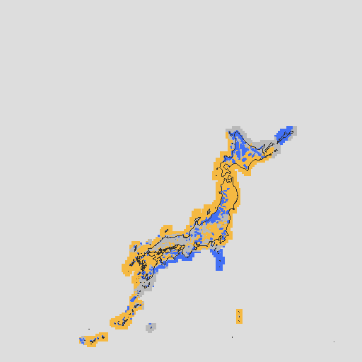 天気分布予報