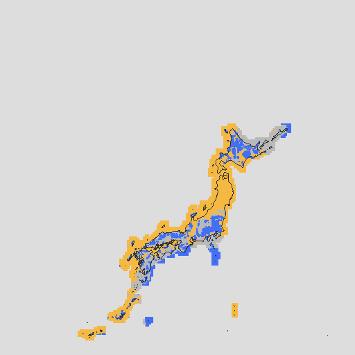 天気分布予報