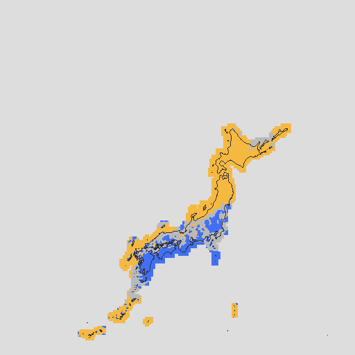 天気分布予報