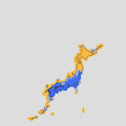 天気分布予報