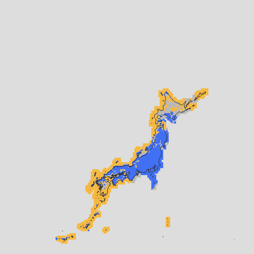 天気分布予報