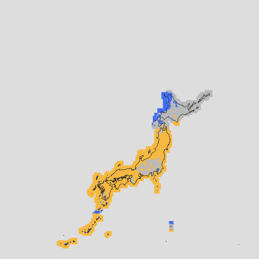 天気分布予報
