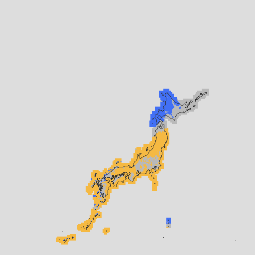 天気分布予報