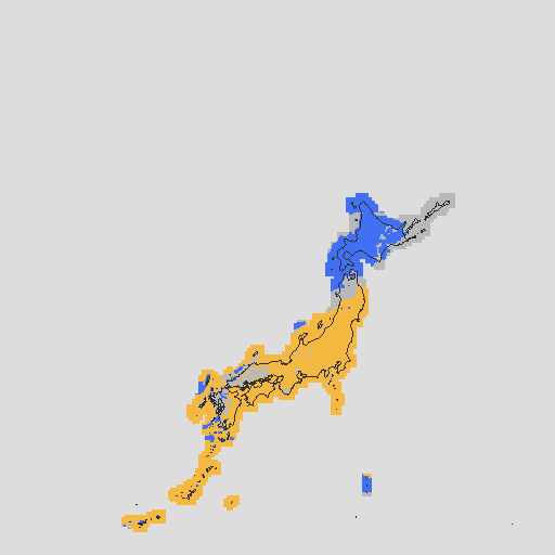 天気分布予報