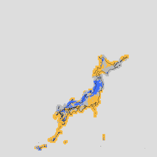 天気分布予報