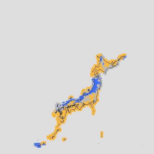 天気分布予報