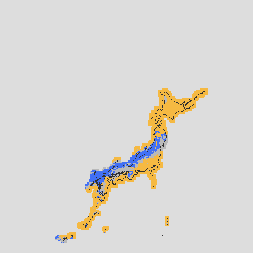 天気分布予報