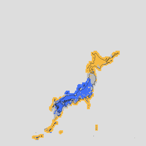 天気分布予報