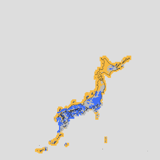天気分布予報
