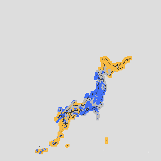 天気分布予報