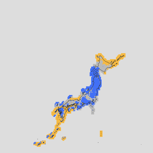 天気分布予報