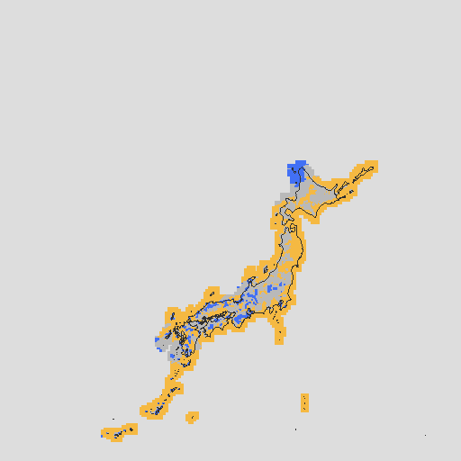 天気分布予報