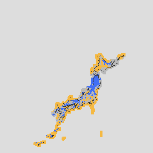 天気分布予報