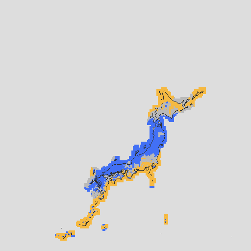 天気分布予報