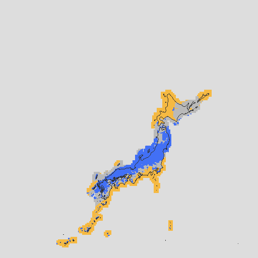 天気分布予報