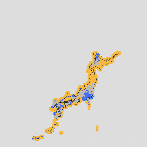 天気分布予報