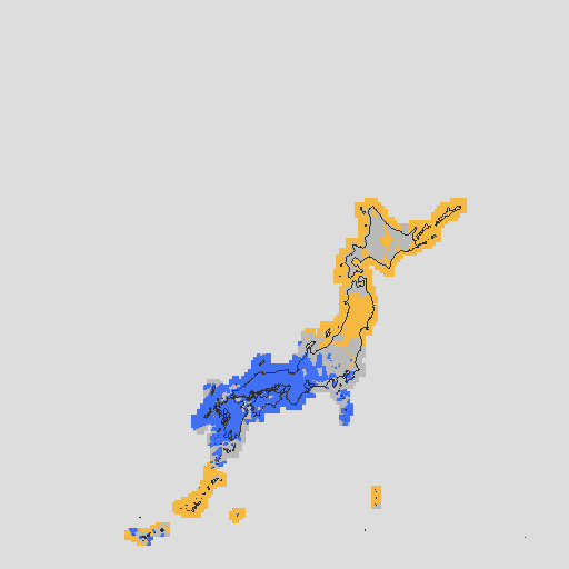 天気分布予報