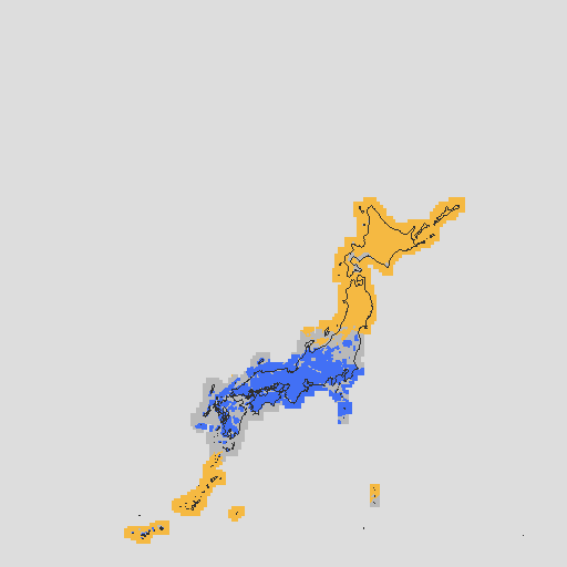 天気分布予報