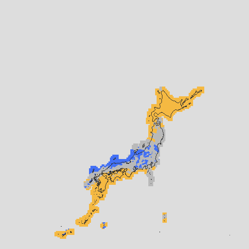 天気分布予報