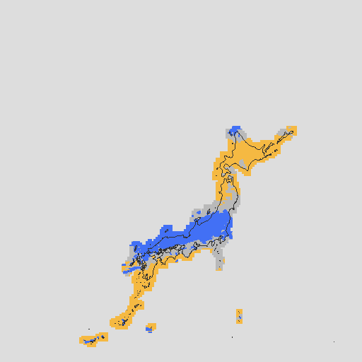天気分布予報