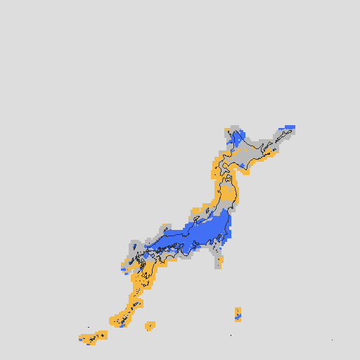 天気分布予報
