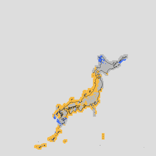天気分布予報