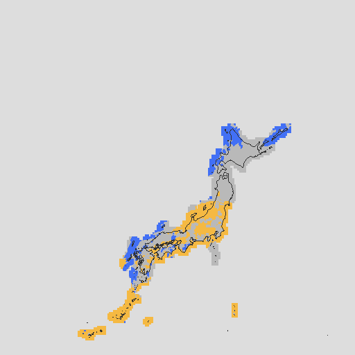 天気分布予報