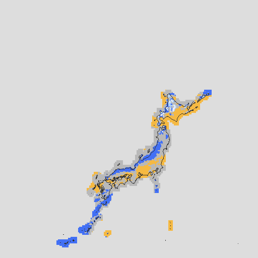 天気分布予報