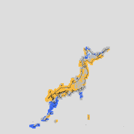 天気分布予報