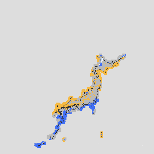 天気分布予報