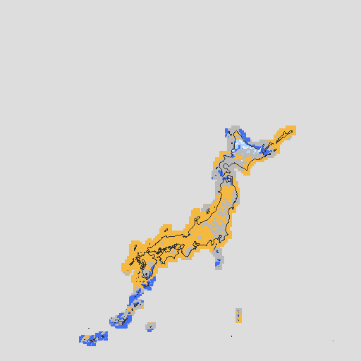 天気分布予報