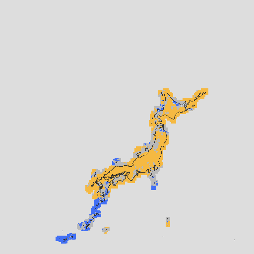 天気分布予報
