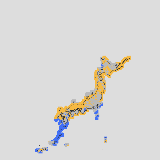天気分布予報
