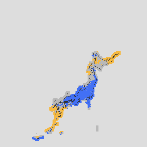 天気分布予報