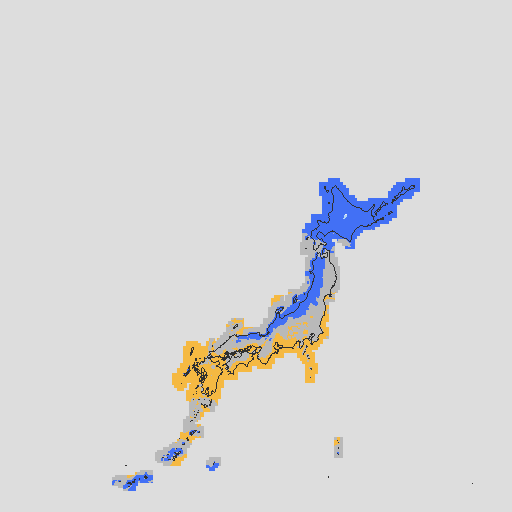 天気分布予報