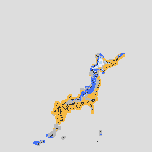 天気分布予報