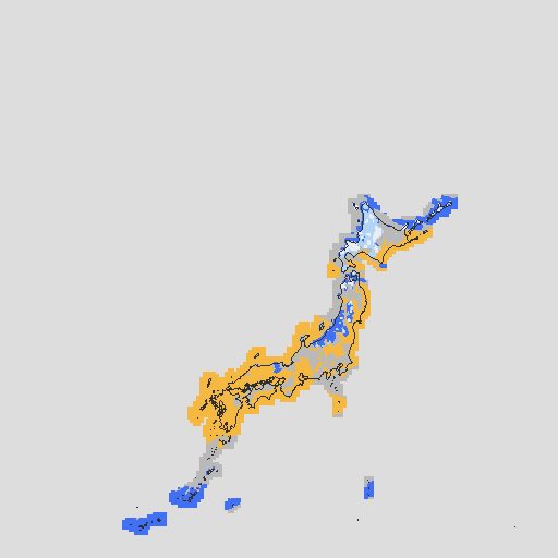 天気分布予報