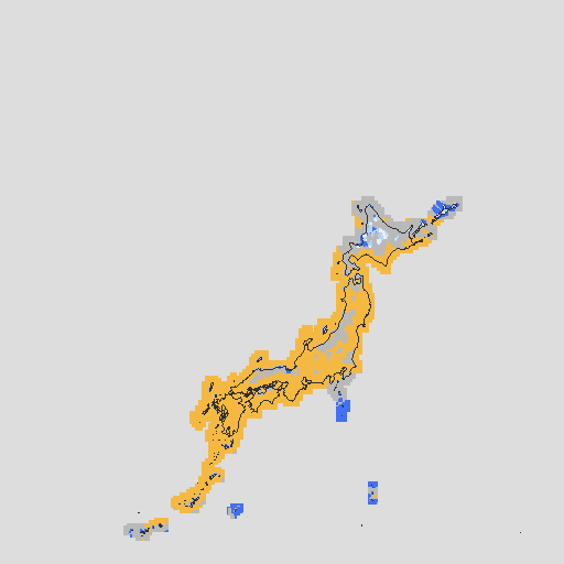 天気分布予報