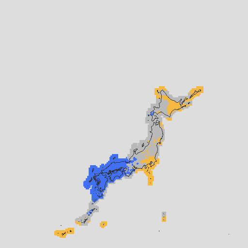 天気分布予報