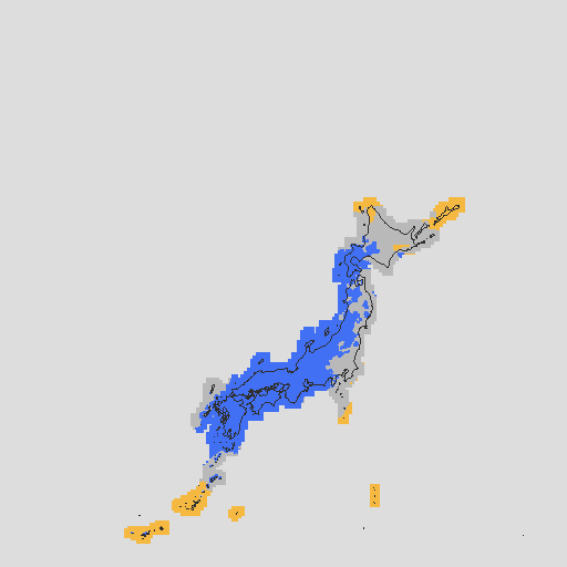 天気分布予報