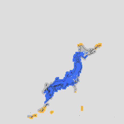 天気分布予報