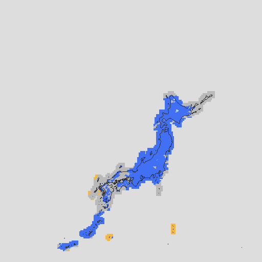 天気分布予報