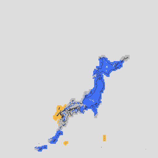 天気分布予報